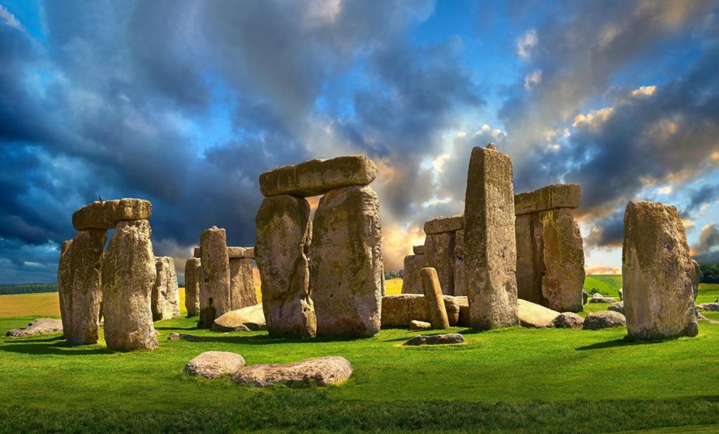 Guia brasileiro em Stonehenge